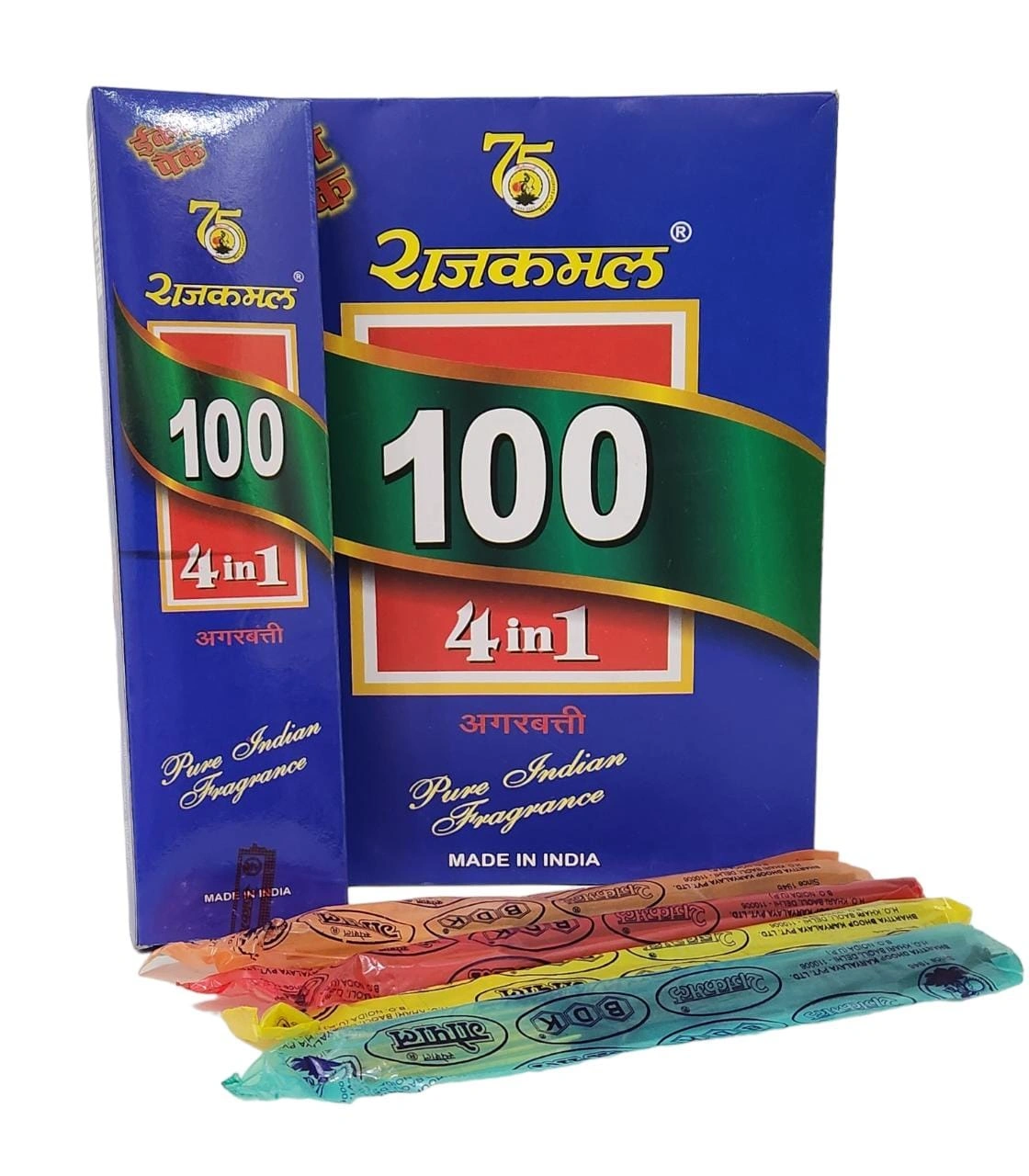 Rajkamal 4in1 Incense sticks Pack Of 12 Packets.-11939244