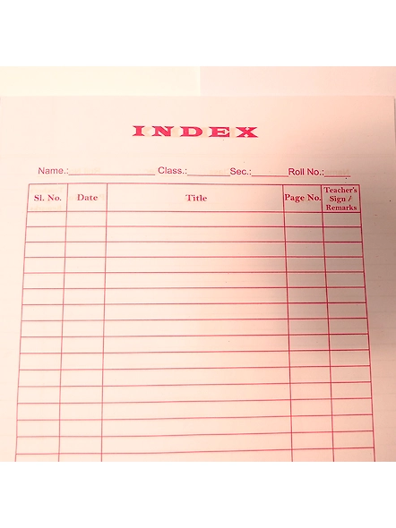Ivory Long Exercise Book