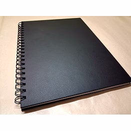 manuscript book spiral