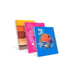 spiral notebook soft cover