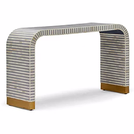 bone inlay console
