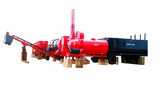 Aimax Mobile Asphalt Drum Mix Plant