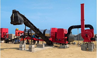 Aimax Stationary Drum Mix Plant
