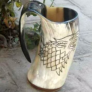 Viking Drinking Mug With Logo