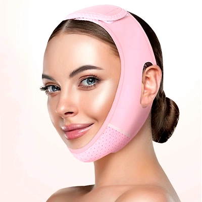 Breathable Face Slimming Bandage-1