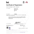 BSI CERTIFICATE