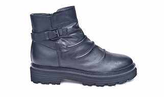 ladies leather ankle boot