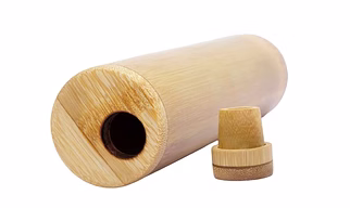 Bamboo Water Bottle Of Flat Cap