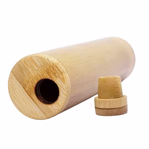 Bamboo Water Bottle Of Flat Cap