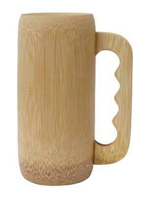 Bamboo Beer Mug-17.78 x 7.62 cms-3