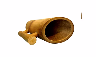 Bamboo Water Pitcher