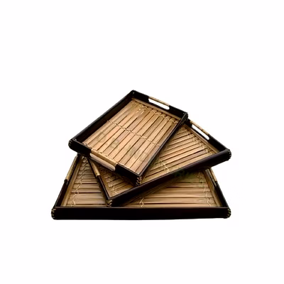 eco-sip bamboo tea tray