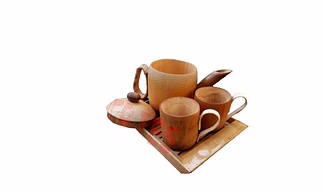 Bamboo Tea Pot