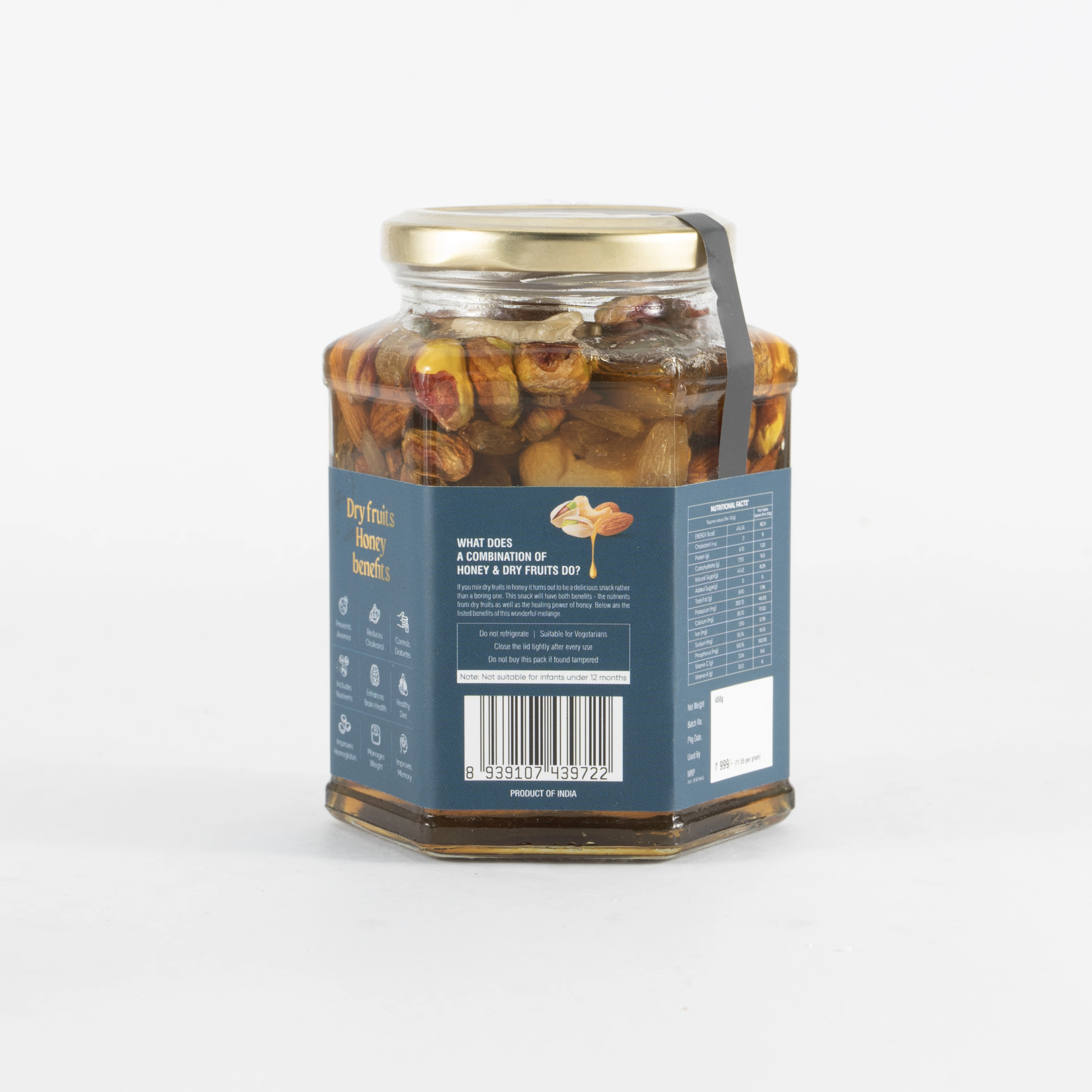 Dry Fruits Honey 450GM-1