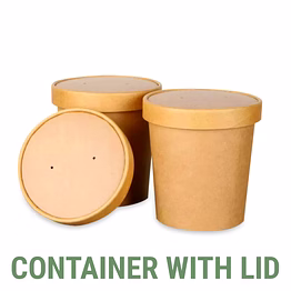 bambrew container with lid