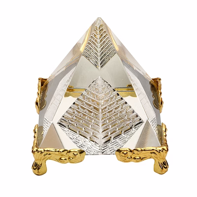 crystal pyramid