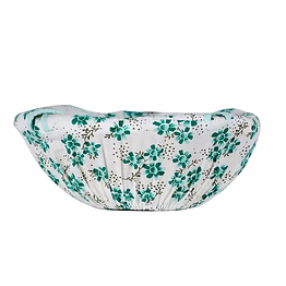 warmnfresh bamboo basket with removable cotton cover - bread, tortilla or roti basket