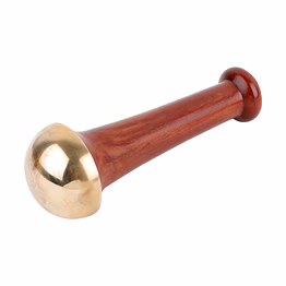bronzease kansa face and foot wand medium - bronze massager