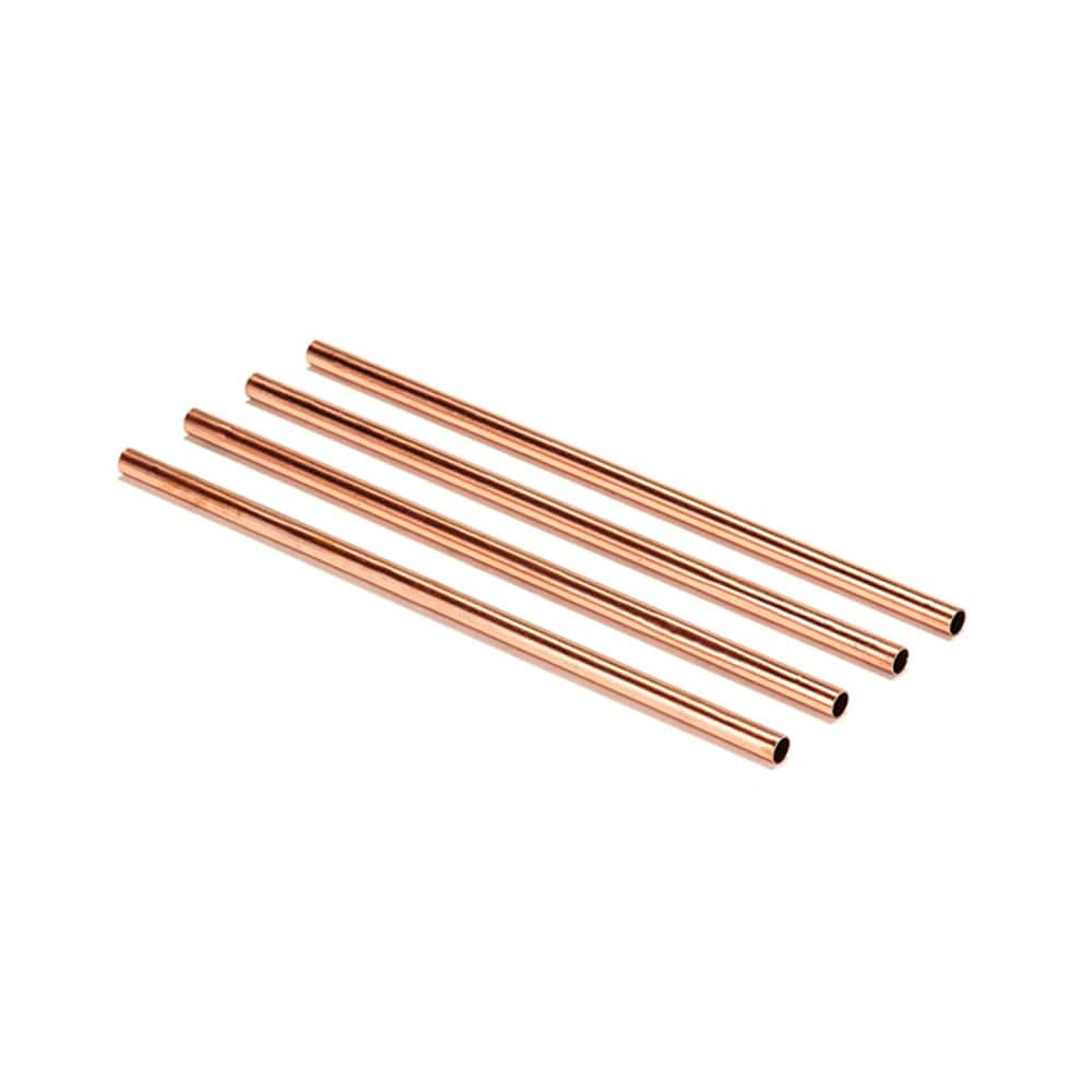 qPipe Copper Drinking Straws Set of 4-SG523131324S4FIEO