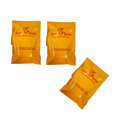 disposal bags for intimate products - triple