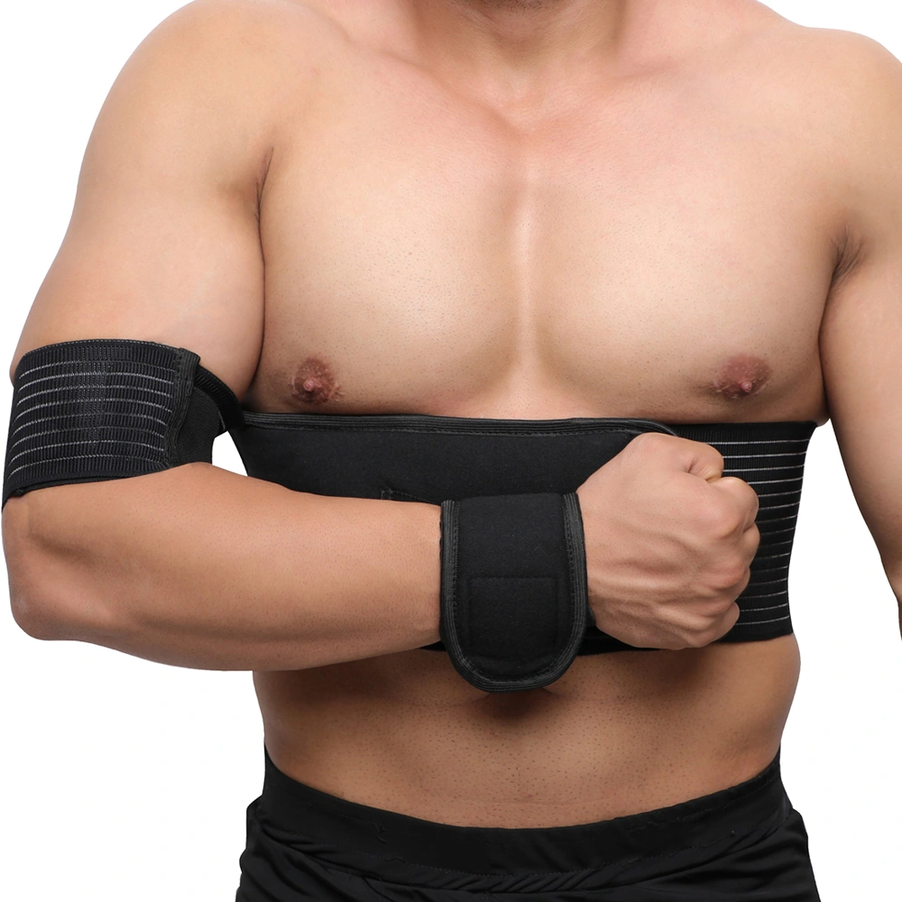 GuardNHeal Arm and Shoulder Immobilizer Brace - 22&quot; - 26&quot; - Black-SG523131715OFIEO