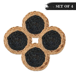 Jute Coaster Set for Cups / Glasses – 4 pcs. set