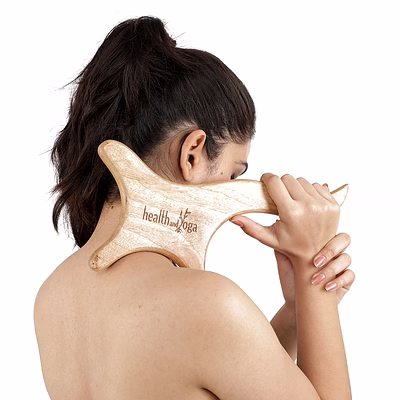 naturesooth paddle for full body gua sha massage