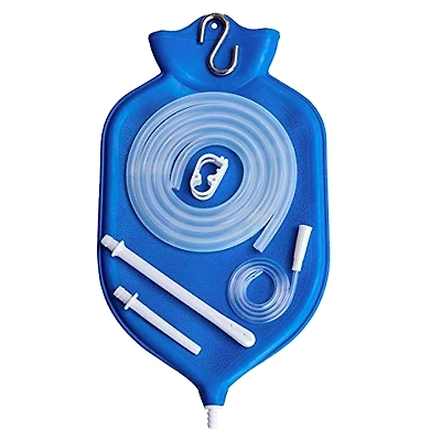 NaturoFloPlus Enema Bag Kit - 4 Quart (Liter)