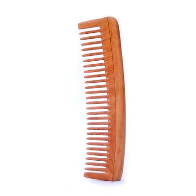 PureTress Neem Wood Wide Tooth Comb