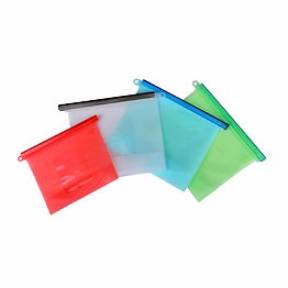 silicone food storage bag - large - set of 2