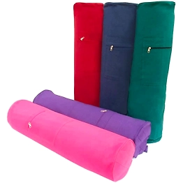Yoga Bag - Cotton - Zippered - Purple