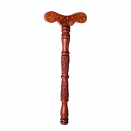 yoga danda- wooden meditation staff