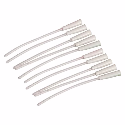 short colon tips - pvc - 12 fr - enema supplies - pack of 10