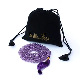 Mala Beads - Purple Amethyst