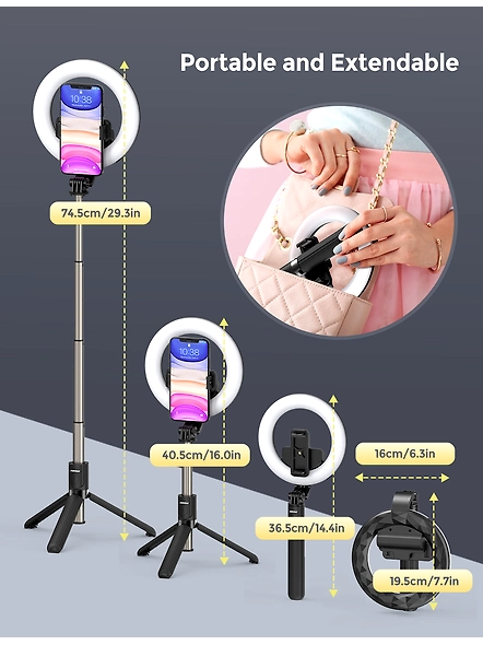 Mpow PA213B Ring Light-MPPA213BB