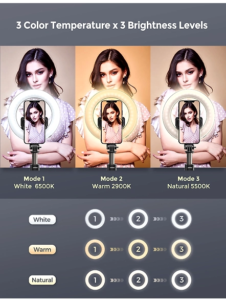 Mpow PA213B Ring Light-1
