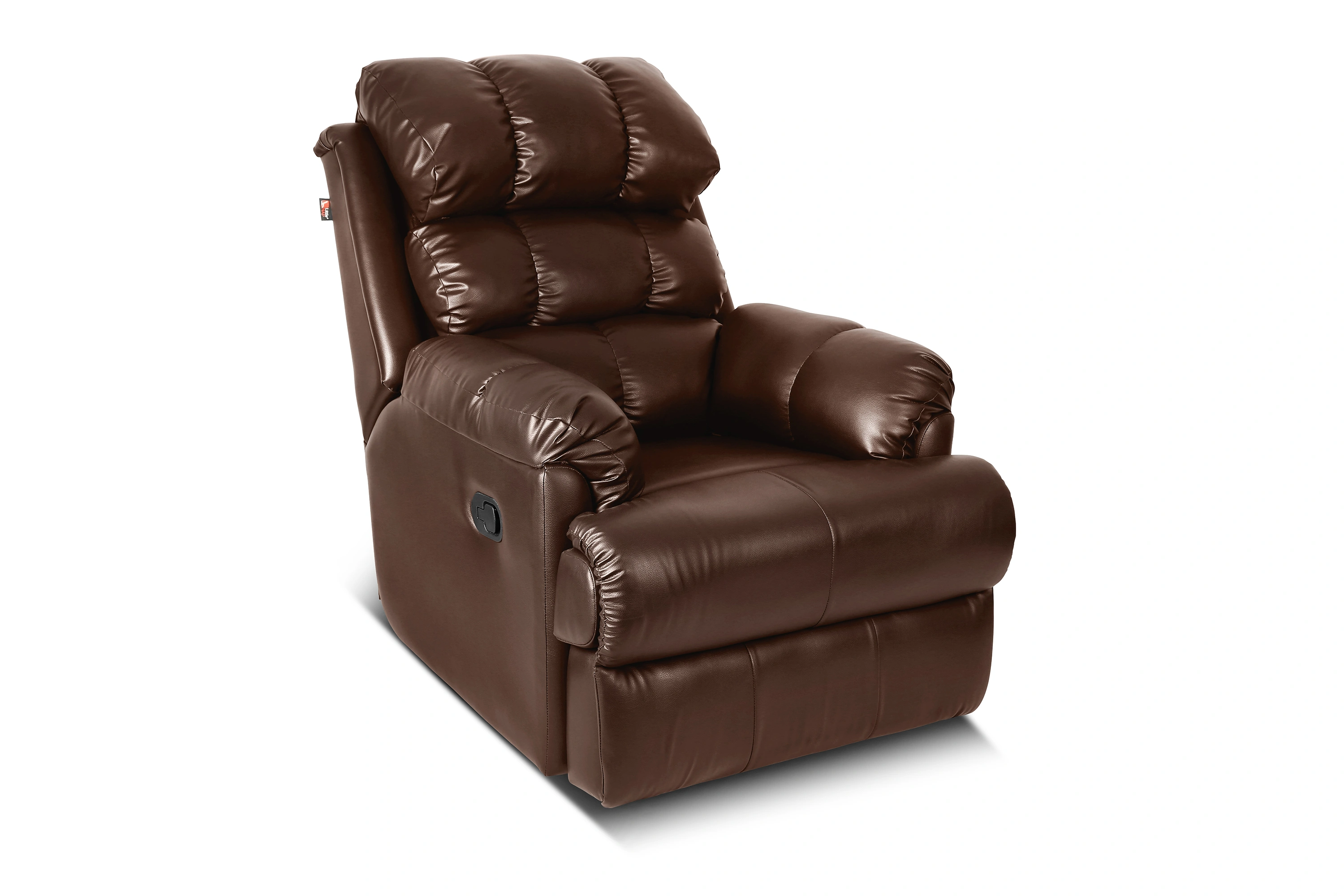 Little NAP Recliner Sofa | 1 Seater| 2 Year Warranty | Recliner Chair | 1 Seater Sofa Chair | Recliner, 1 Seater Manual | for Home Relax Amet Recliner for Living Room (Brown, DIY)-12264262