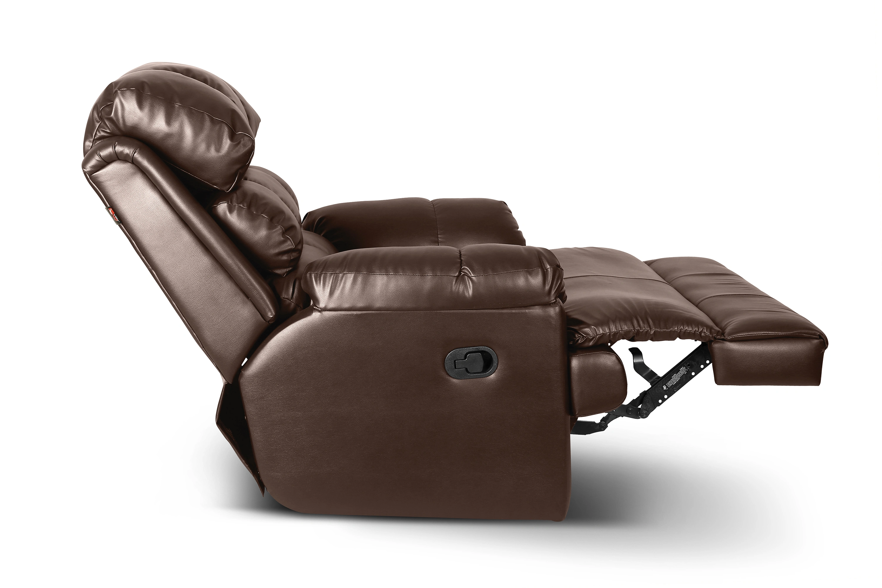 Little NAP Recliner Sofa | 1 Seater| 2 Year Warranty | Recliner Chair | 1 Seater Sofa Chair | Recliner, 1 Seater Manual | for Home Relax Amet Recliner for Living Room (Brown, DIY)-3