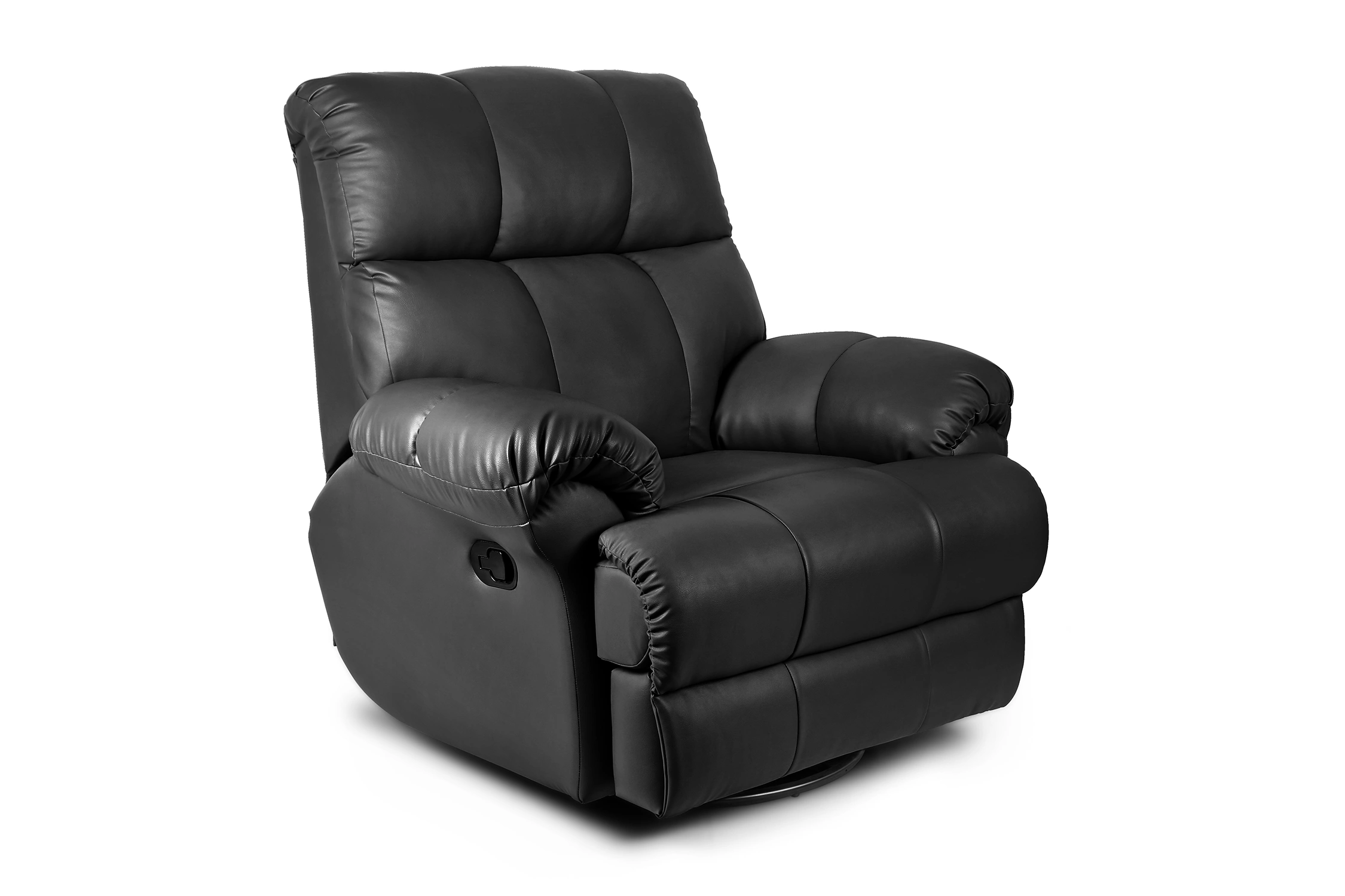 Little NAP Casa Manual Recliner for Living Room (Single Seater, Black)-12264270