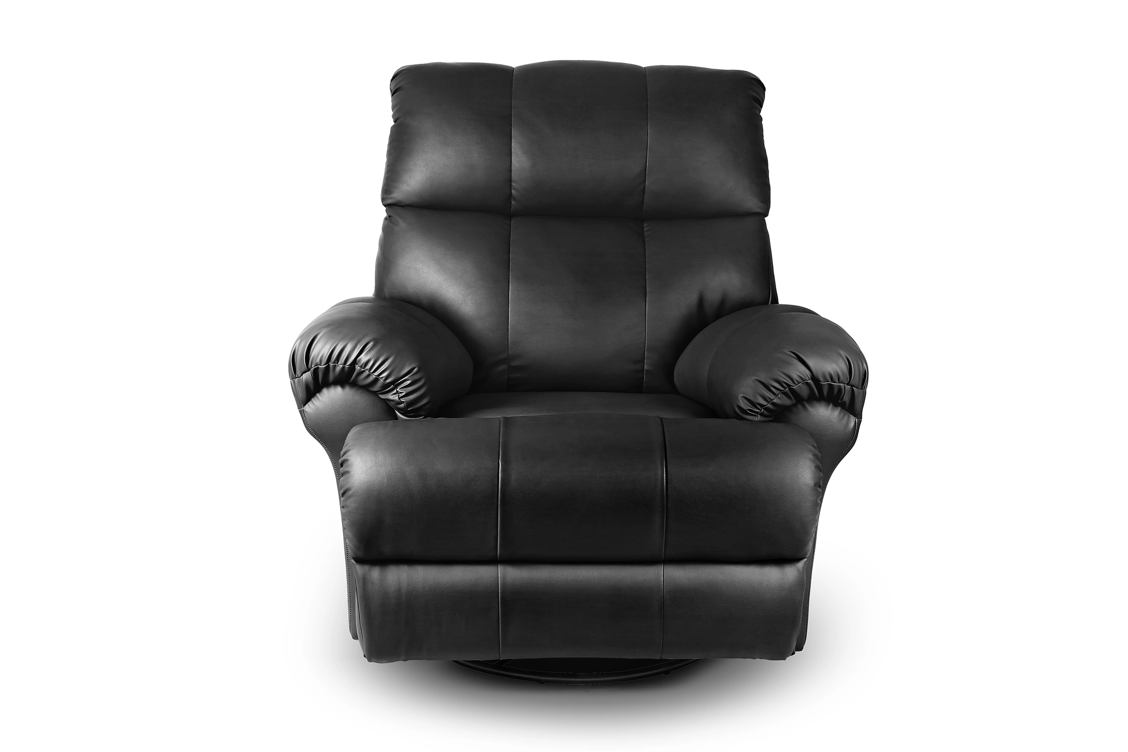 Little NAP Casa Manual Recliner for Living Room (Single Seater, Black)-2