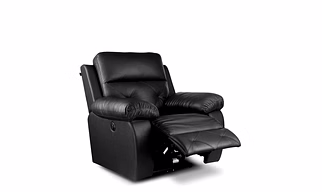 Versatil Single Seater Motorized Recliner for Living Room(Black,DIY)