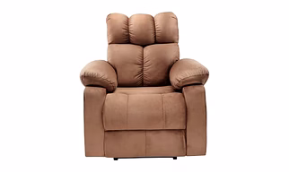 Helios Manual Recliner For Living Room (Brown) Visit the Little NAP Store