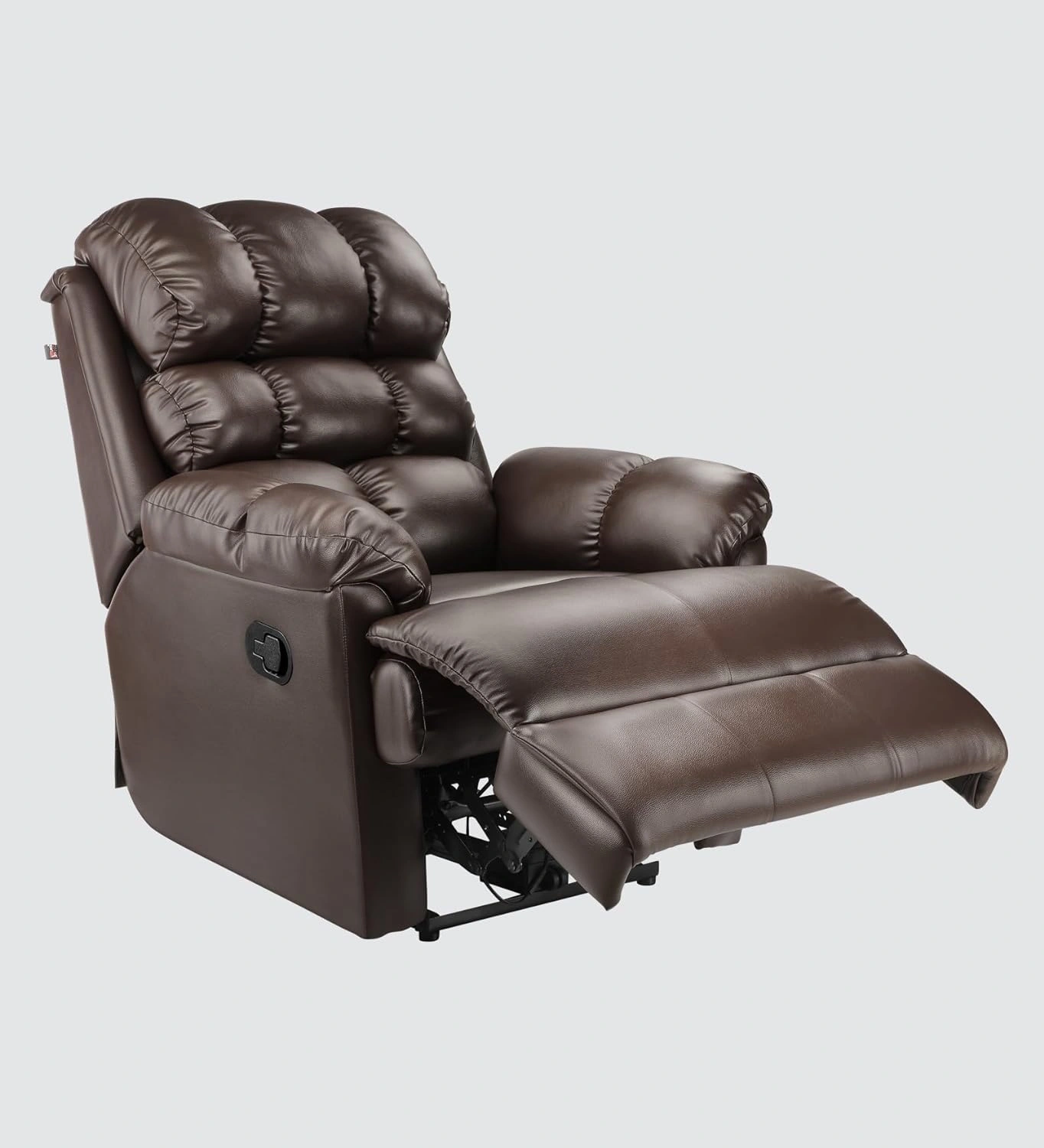 Amet Recliner for Living Room (Brown, DIY)-5