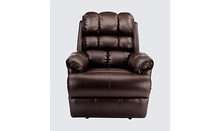 Amet Recliner for Living Room (Brown, DIY)