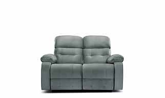 Avion Two Seats Manual Recliner for Living Room (Grey,DIY)