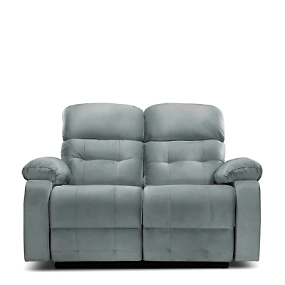 Avion Two Seats Manual Recliner for Living Room (Grey,DIY)