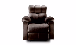 Helios Single Seater Motorized Recliner for Living Room (Dark Brown,DIY)