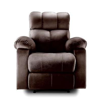 Helios Single Seater Motorized Recliner for Living Room (Dark Brown,DIY)