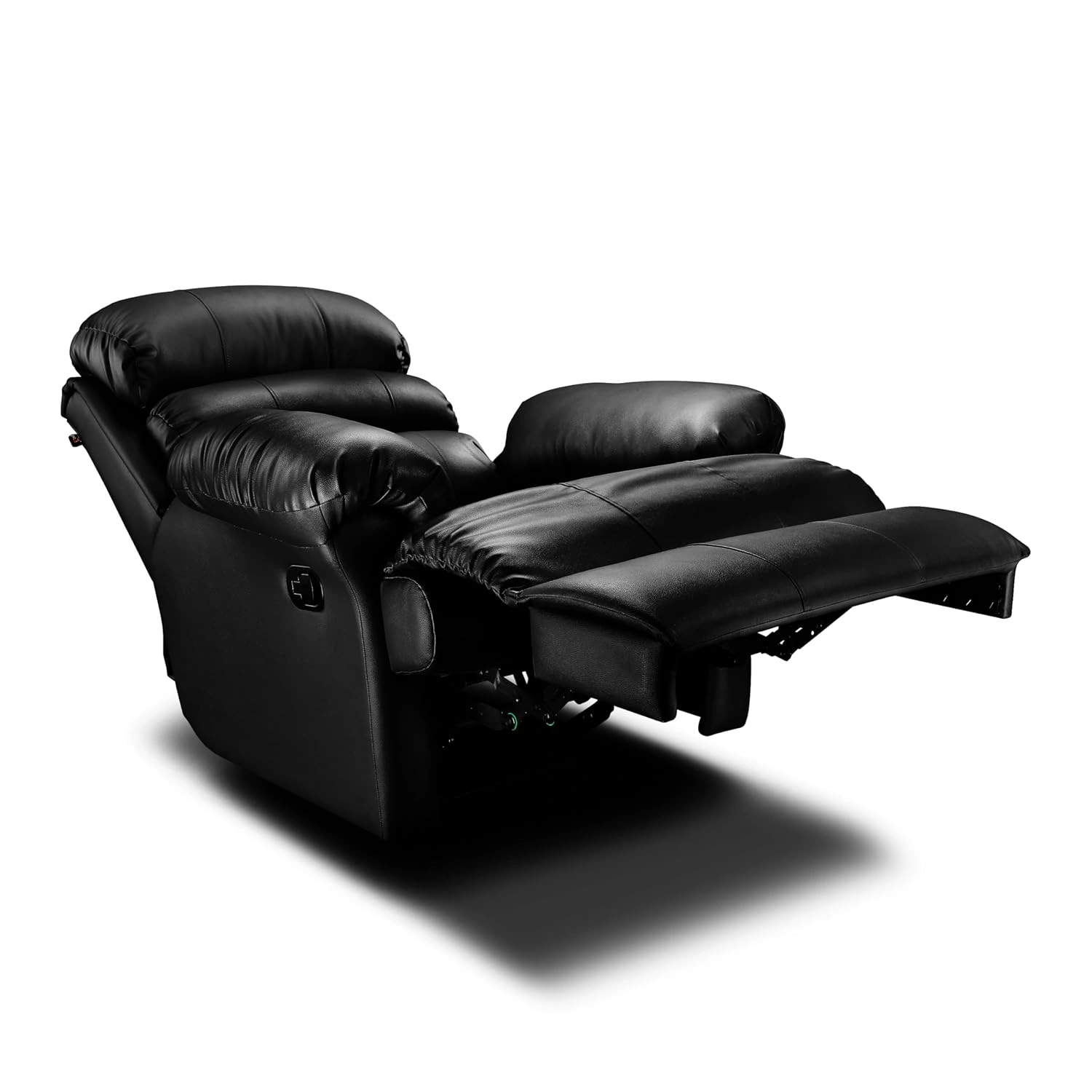 Quotium Single Seater Manual Recliner for Living Room (Black,DIY)-3