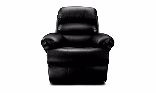 Quotium Single Seater Manual Recliner for Living Room (Black,DIY)